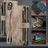 iPhone 16 Caseme C30 Multifunktionel Pung - Brun