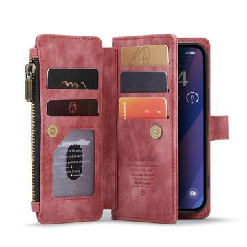 iPhone 16 Caseme C30 Multifunktionel Pung - Rød