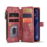 iPhone 16 Caseme C30 Multifunktionel Pung - Rød
