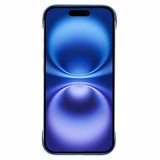 iPhone 16 Plastik Cover Uden Sider - Blå