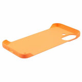 iPhone 16 Plastik Cover Uden Sider - Orange