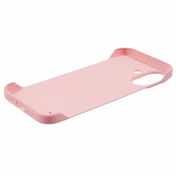 iPhone 16 Plastik Cover Uden Sider - Pink