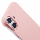 iPhone 16 Plastik Cover Uden Sider - Pink