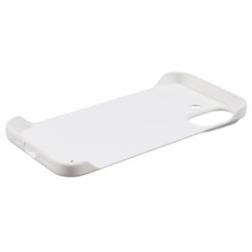 iPhone 16 Plastik Cover Uden Sider - Hvid