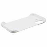 iPhone 16 Plastik Cover Uden Sider - Hvid