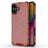 iPhone 16 Honeycomb Armored Hybrid Cover - Rød