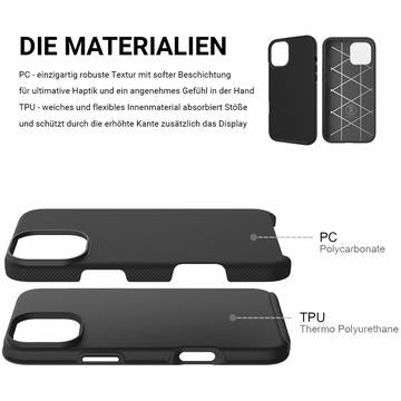 iPhone 16 JT Berlin Pankow Solid MagSafe Cover - Sort