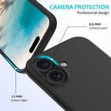 iPhone 16 Liquid Silikone Cover - Sort
