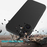 iPhone 16 Liquid Silikone Cover - Sort
