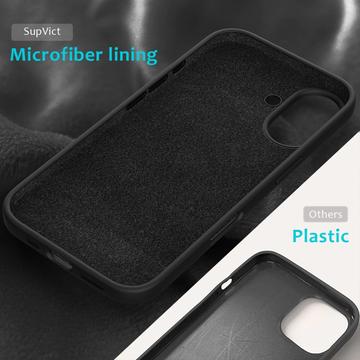 iPhone 16 Liquid Silikone Cover - Sort