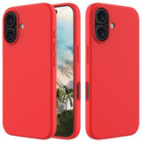 iPhone 16 Liquid Silikone Cover - Rød