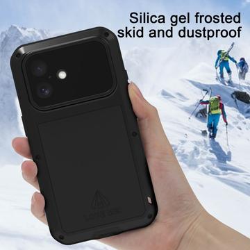 iPhone 16 Love Mei Powerful Hybrid Cover - Grøn