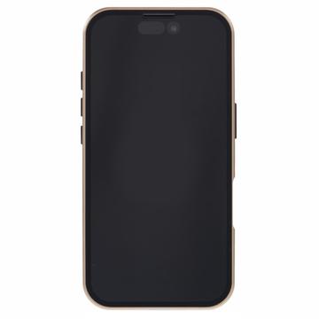 iPhone 16 Magnetisk Cover med Hærdet Glas - Privatliv - Guld