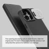 iPhone 16 Nillkin Qin Prop Flip Cover - Brun