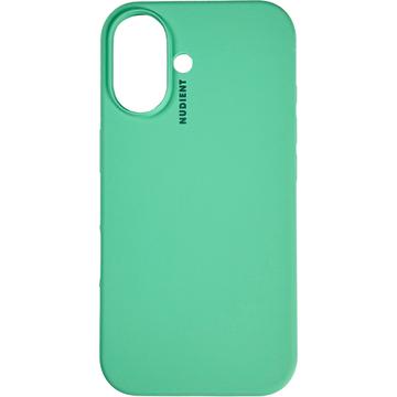 iPhone 16 Nudient Base Silikone Cover - Mintgrøn