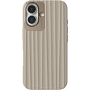 iPhone 16 Nudient Bold Cover - MagSafe-kompatibel - Linen Beige