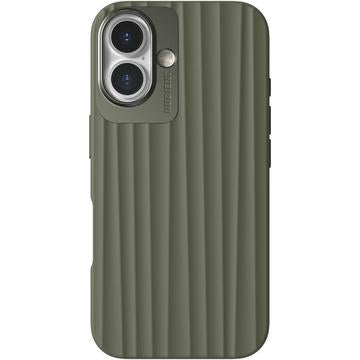 iPhone 16 Nudient Bold Cover - MagSafe-kompatibel - olivengrøn