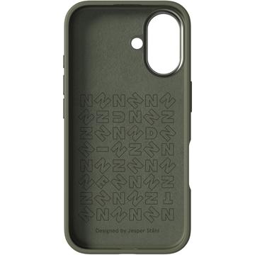iPhone 16 Nudient Bold Cover - MagSafe-kompatibel - olivengrøn