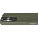 iPhone 16 Nudient Bold Cover - MagSafe-kompatibel - olivengrøn