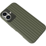 iPhone 16 Nudient Bold Cover - MagSafe-kompatibel - olivengrøn