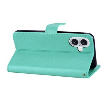 iPhone 16 Ugle Rhinsten Pung - Cyan