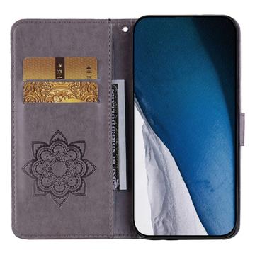 iPhone 16 Ugle Rhinsten Pung - Grå