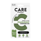 iPhone 16 PanzerGlass Care Fearlessly Fashionable Cover - MagSafe-kompatibel - Grøn