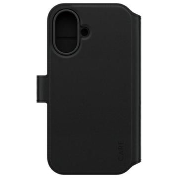iPhone 16 PanzerGlass Care Tango 2-i-1 pungetui - MagSafe-kompatibel - Sort