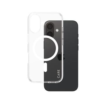 iPhone 16 PanzerGlass Care Transparent Urban Combat Cover - MagSafe-kompatibel - Hvid