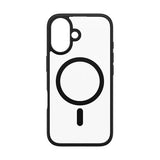 iPhone 16 PanzerGlass HardCase MagSafe-kompatibel Cover - sort / gennemsigtig