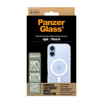 iPhone 16 PanzerGlass HardCase MagSafe-kompatibel Cover - hvid/gennemsigtig