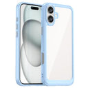 iPhone 16 Plus Anti-Shock Hybrid Cover - Blå