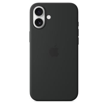 iPhone 16 Plus Apple Silikone Cover med MagSafe MYY93ZM/A - Sort