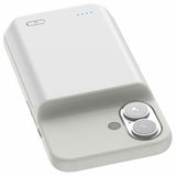 iPhone 16 Plus Backup Battericover - 7000mAh - Hvid