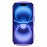 iPhone 16 Plus Candy Color Wavy TPU Cover - Lilla