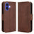 iPhone 16 Plus Kortholder Pung Etui - Brun
