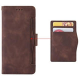 iPhone 16 Plus Kortholder Pung Etui - Brun