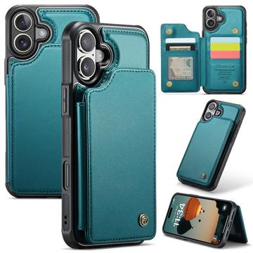iPhone 16 Plus Caseme C22-etui RFID-kortpung - grøn