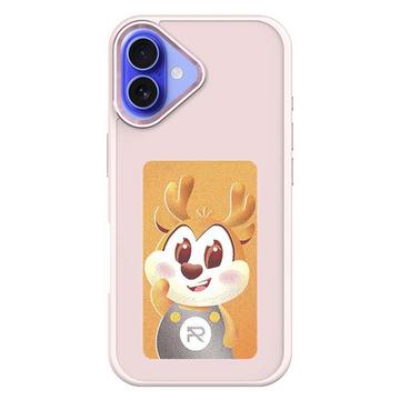 iPhone 16 Plus DIY E-InkCase NFC-etui - Pink
