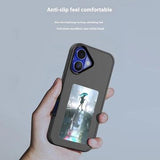 iPhone 16 Plus DIY E-InkCase NFC Cover - grå