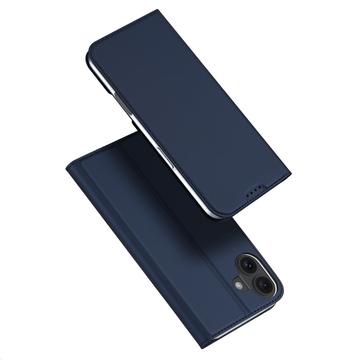 iPhone 16 Plus Dux Ducis Skin Pro Flip Cover - Blå