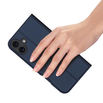 iPhone 16 Plus Dux Ducis Skin Pro Flip Cover - Blå