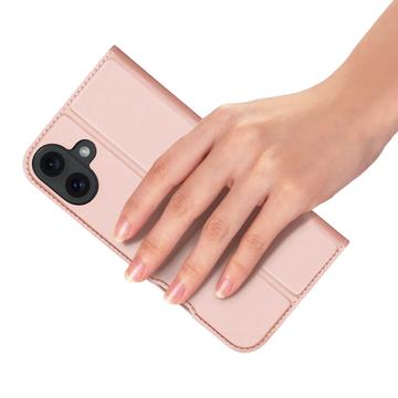 iPhone 16 Plus Dux Ducis Skin Pro Flip Cover - Pink