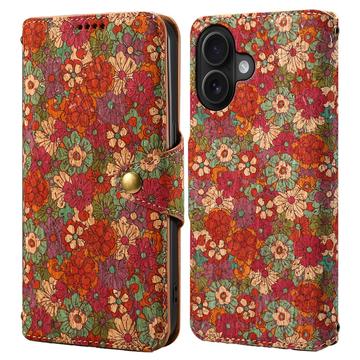 iPhone 16 Plus Fire Årstider Pungetui - sommer
