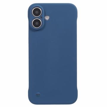 iPhone 16 Plus Plastik Cover Uden Sider - Blå