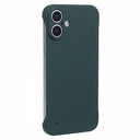 iPhone 16 Plus Plastik Cover Uden Sider - Mørkegrøn