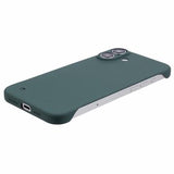 iPhone 16 Plus Plastik Cover Uden Sider - Mørkegrøn