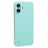 iPhone 16 Plus Plastik Cover Uden Sider - Lyse Cyan