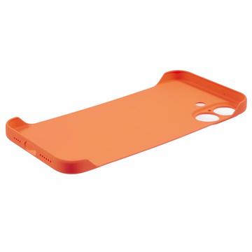 iPhone 16 Plus Plastik Cover Uden Sider - Orange
