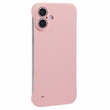 iPhone 16 Plus Plastik Cover Uden Sider - Pink